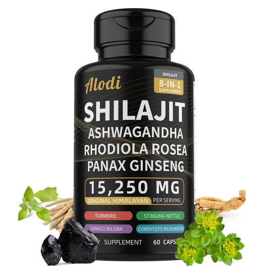 Shilajit Plus Advanced Wellness Capsules 8-in-1 Blend
