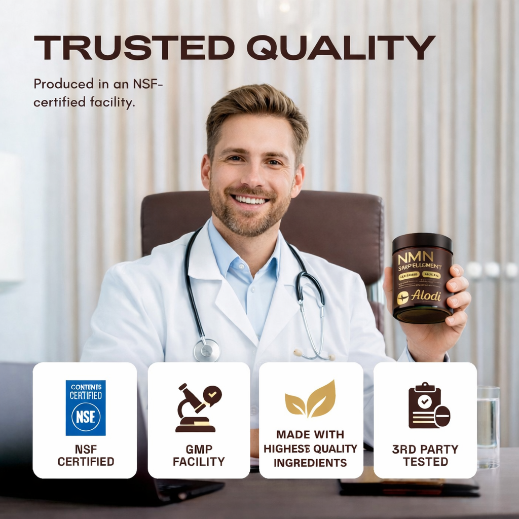 Alodi NMN 1000mg — Premium Daily Wellness Capsules