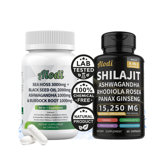 Sea Moss + Shilajit Ultra Wellness Bundle